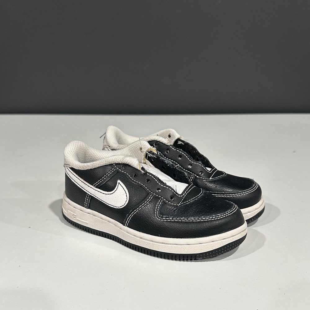 Nike Air Force Black and White Sneakers